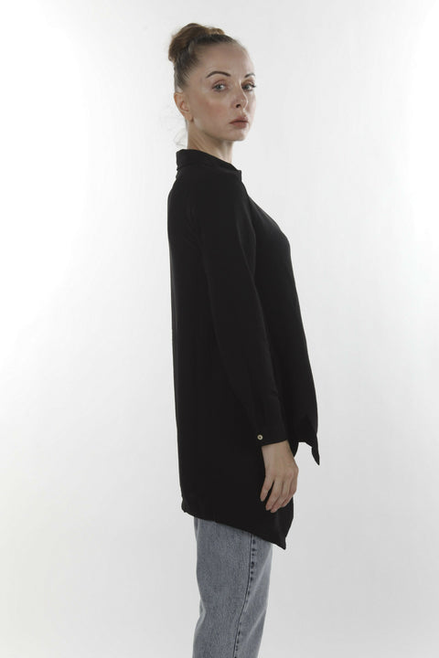 MY PEANUT Rhe Asymmetric Shirt