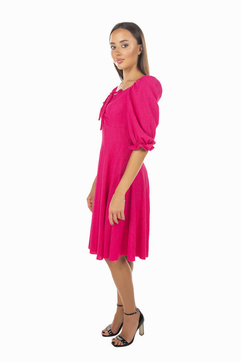 MY PEANUT Alev Casual Dress in Pink