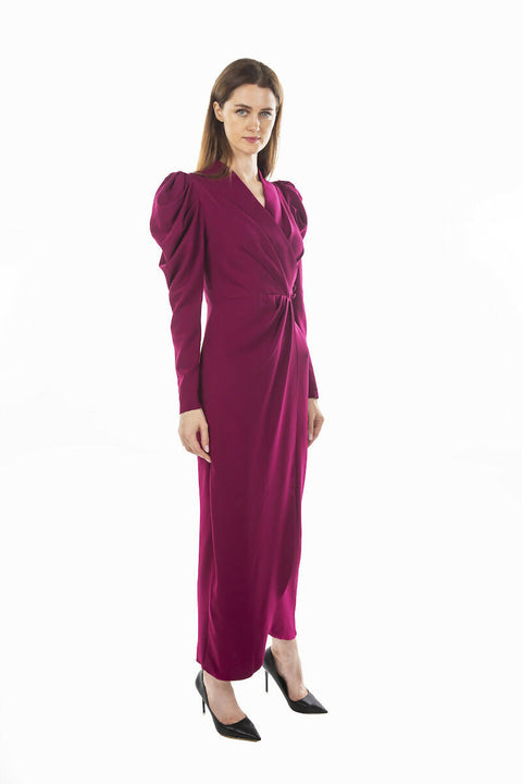 MY PEANUT Sebnem Draped Party Dress