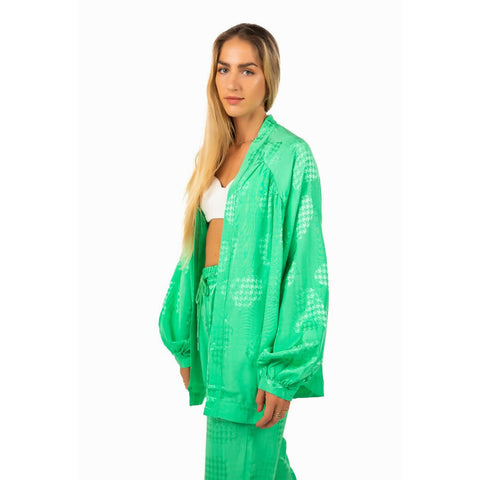 MY PEANUT Lara Self Jacquard Caftan