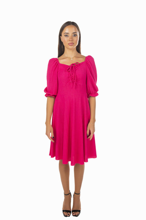 MY PEANUT Alev Casual Dress in Pink