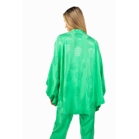 MY PEANUT Lara Self Jacquard Caftan